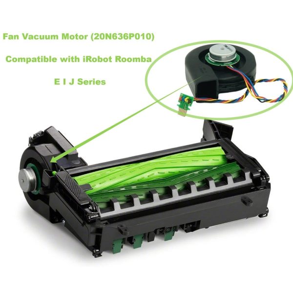 İ Robot Roomba i7 Fan Motoru E5+E6+I Serisi - Görsel 3